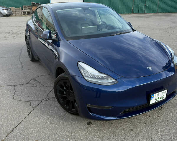 Синий Тесла Model Y, объемом двигателя 0 л и пробегом 120 тыс. км за 24399 $, фото 3 на Automoto.ua