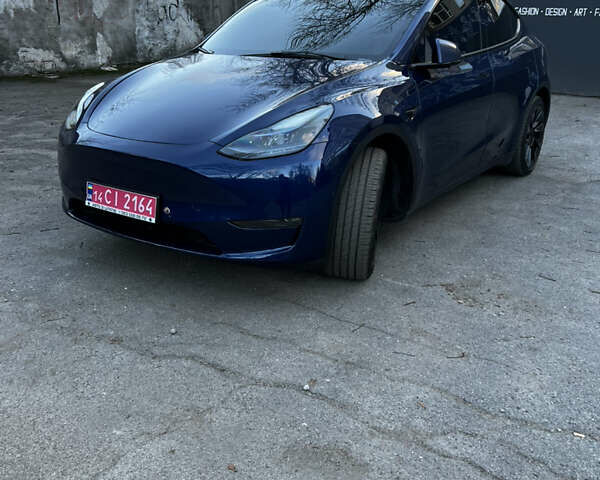 Синій Тесла Model Y, об'ємом двигуна 0 л та пробігом 76 тис. км за 23300 $, фото 9 на Automoto.ua