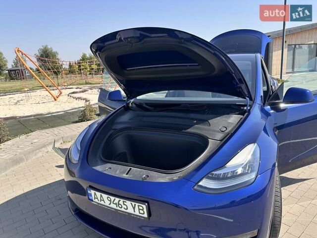 Синий Тесла Model Y, объемом двигателя 0 л и пробегом 48 тыс. км за 26700 $, фото 35 на Automoto.ua