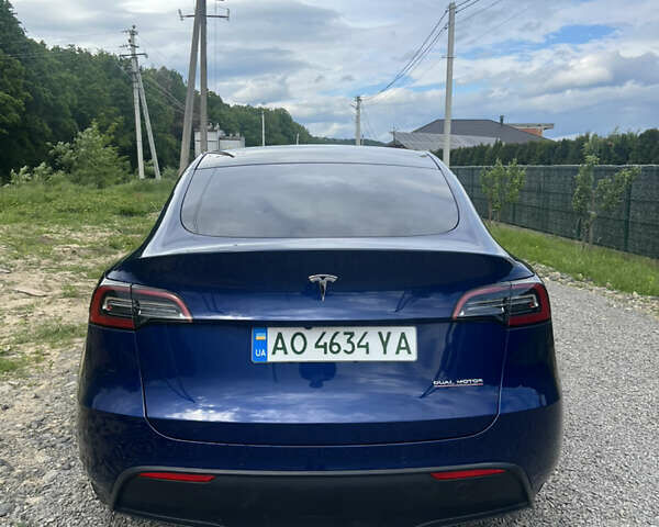 Синій Тесла Model Y, об'ємом двигуна 0 л та пробігом 91 тис. км за 23200 $, фото 5 на Automoto.ua