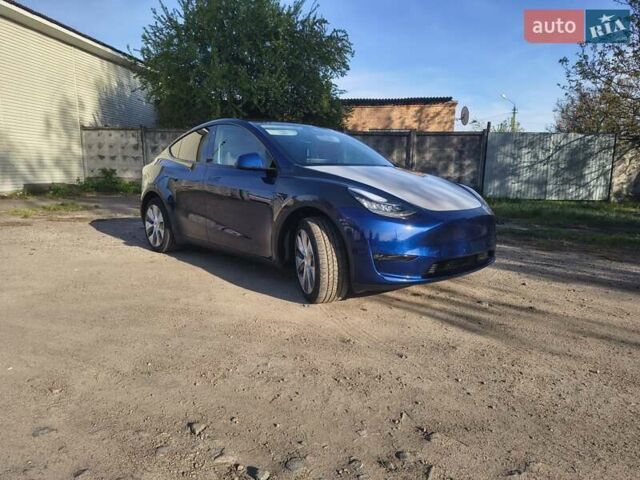 Синий Тесла Model Y, объемом двигателя 0 л и пробегом 31 тыс. км за 20777 $, фото 3 на Automoto.ua