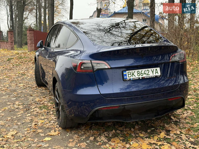 Синий Тесла Model Y, объемом двигателя 0 л и пробегом 133 тыс. км за 23900 $, фото 6 на Automoto.ua