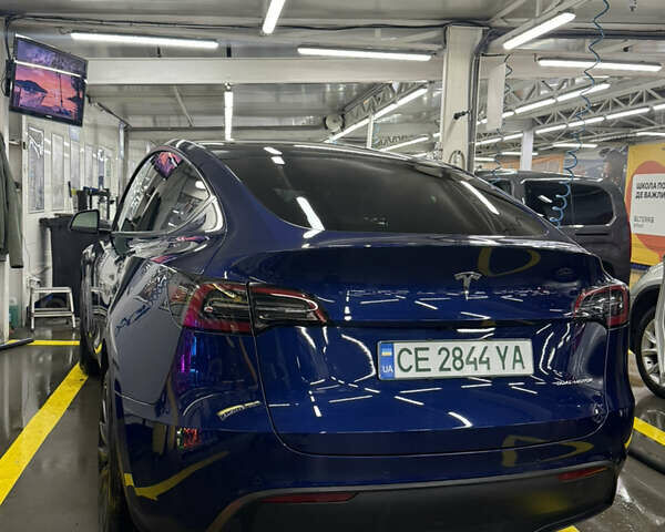 Синій Тесла Model Y, об'ємом двигуна 0 л та пробігом 68 тис. км за 25700 $, фото 38 на Automoto.ua