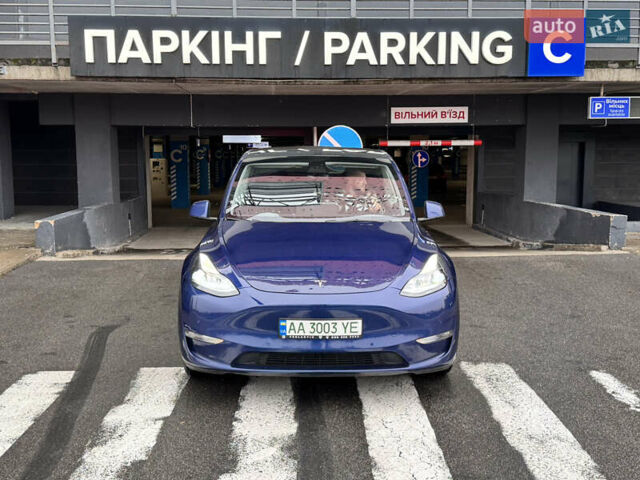 Синий Тесла Model Y, объемом двигателя 0 л и пробегом 104 тыс. км за 22900 $, фото 7 на Automoto.ua