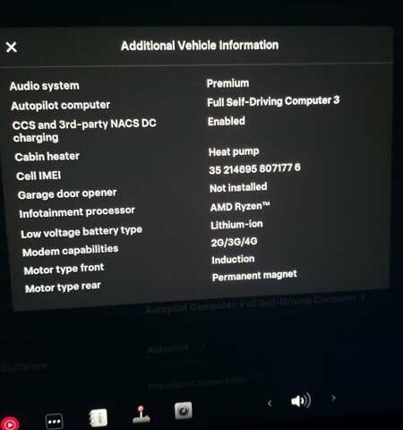 Синій Тесла Model Y, об'ємом двигуна 0 л та пробігом 88 тис. км за 25452 $, фото 10 на Automoto.ua