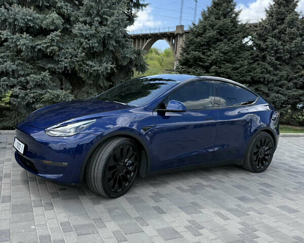 Синій Тесла Model Y, об'ємом двигуна 0 л та пробігом 33 тис. км за 29000 $, фото 17 на Automoto.ua