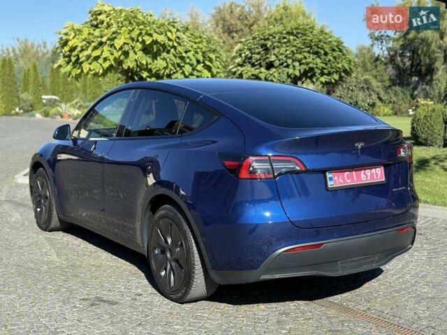 Синий Тесла Model Y, объемом двигателя 0 л и пробегом 80 тыс. км за 25300 $, фото 61 на Automoto.ua
