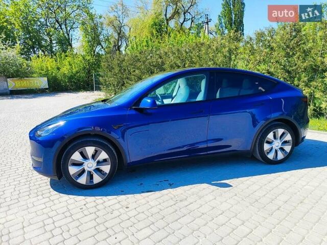 Синий Тесла Model Y, объемом двигателя 0 л и пробегом 63 тыс. км за 26800 $, фото 10 на Automoto.ua
