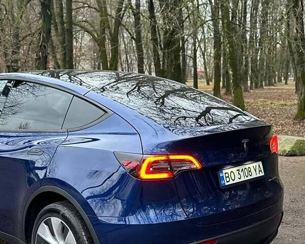Синий Тесла Model Y, объемом двигателя 0 л и пробегом 31 тыс. км за 28300 $, фото 11 на Automoto.ua