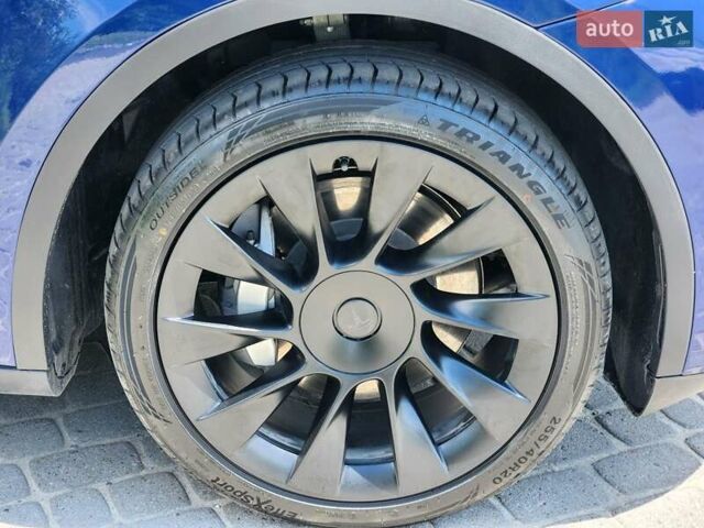 Синий Тесла Model Y, объемом двигателя 0 л и пробегом 37 тыс. км за 25900 $, фото 20 на Automoto.ua