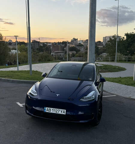 Синий Тесла Model Y, объемом двигателя 0 л и пробегом 18 тыс. км за 28000 $, фото 14 на Automoto.ua