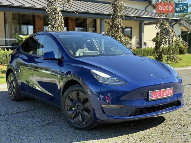 Синий Тесла Model Y, объемом двигателя 0 л и пробегом 80 тыс. км за 25300 $, фото 24 на Automoto.ua