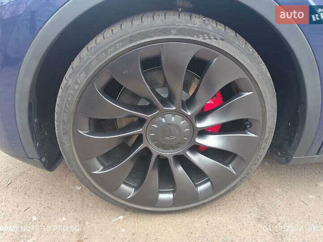Синій Тесла Model Y, об'ємом двигуна 0 л та пробігом 24 тис. км за 25000 $, фото 7 на Automoto.ua