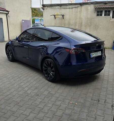 Синій Тесла Model Y, об'ємом двигуна 0 л та пробігом 9 тис. км за 35000 $, фото 1 на Automoto.ua