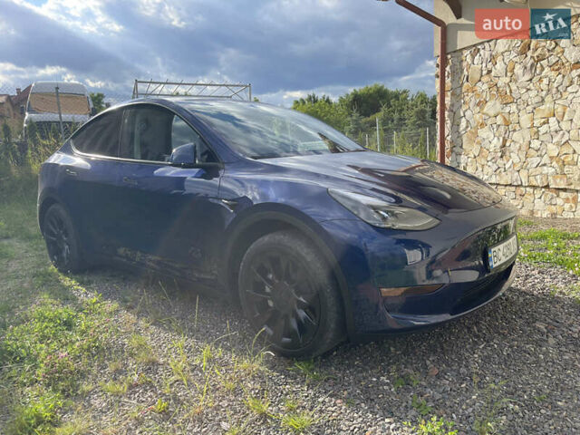 Синий Тесла Model Y, объемом двигателя 0 л и пробегом 9 тыс. км за 30000 $, фото 6 на Automoto.ua