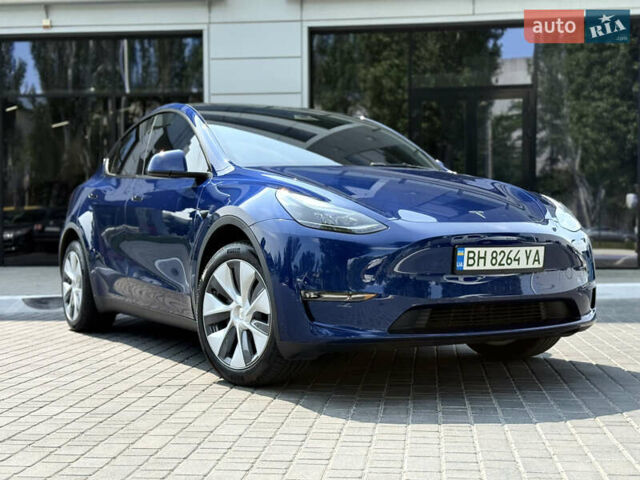 Синий Тесла Model Y, объемом двигателя 0 л и пробегом 12 тыс. км за 29000 $, фото 3 на Automoto.ua
