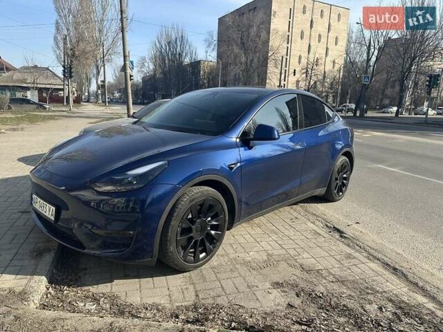 Синий Тесла Model Y, объемом двигателя 0 л и пробегом 20 тыс. км за 25000 $, фото 10 на Automoto.ua