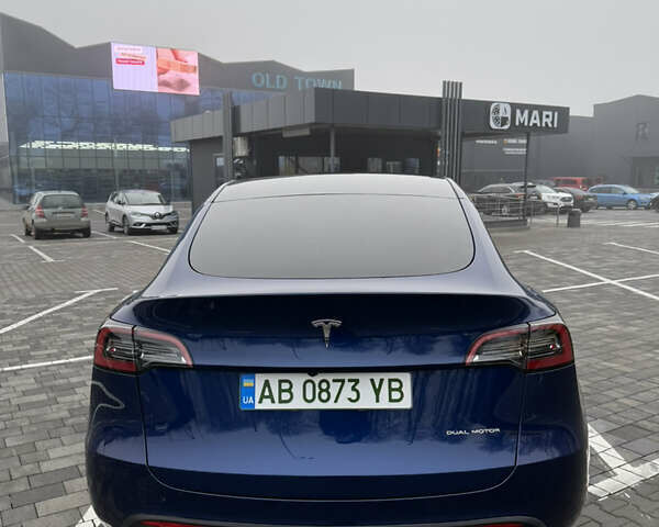 Синій Тесла Model Y, об'ємом двигуна 0 л та пробігом 49 тис. км за 27900 $, фото 4 на Automoto.ua