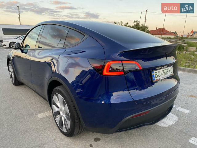 Синий Тесла Model Y, объемом двигателя 0 л и пробегом 15 тыс. км за 28200 $, фото 8 на Automoto.ua