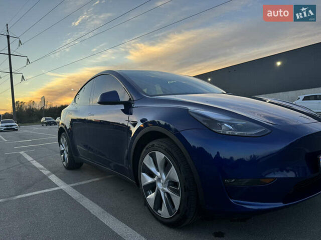 Синий Тесла Model Y, объемом двигателя 0 л и пробегом 60 тыс. км за 26900 $, фото 17 на Automoto.ua