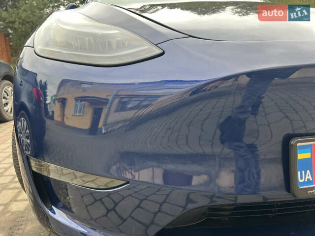 Синий Тесла Model Y, объемом двигателя 0 л и пробегом 37 тыс. км за 27270 $, фото 34 на Automoto.ua