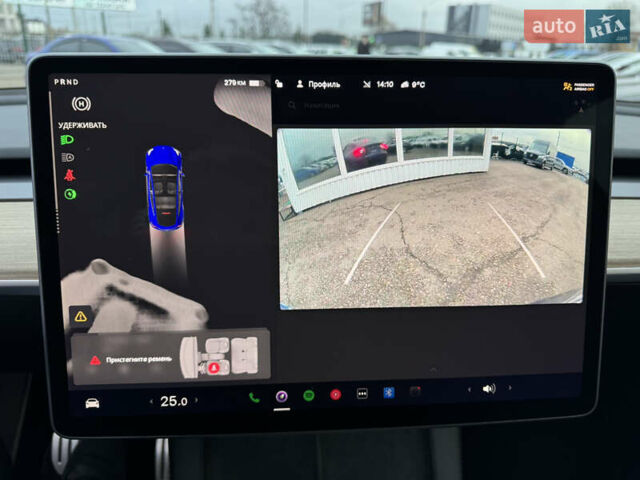 Синий Тесла Model Y, объемом двигателя 0 л и пробегом 36 тыс. км за 31000 $, фото 88 на Automoto.ua