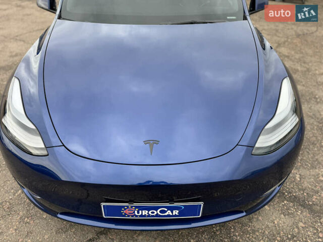 Синий Тесла Model Y, объемом двигателя 0 л и пробегом 36 тыс. км за 31000 $, фото 22 на Automoto.ua