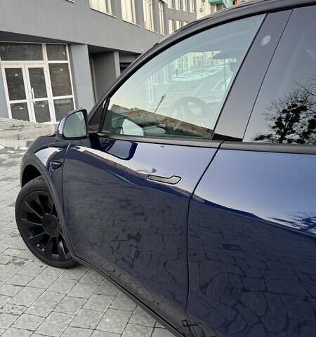 Синий Тесла Model Y, объемом двигателя 0 л и пробегом 15 тыс. км за 31500 $, фото 3 на Automoto.ua
