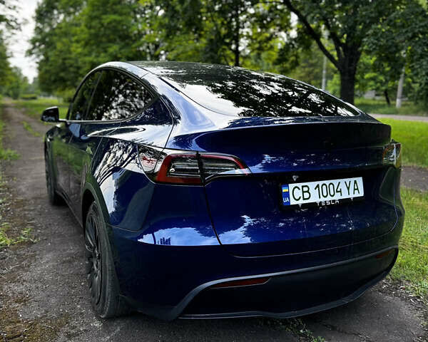 Синий Тесла Model Y, объемом двигателя 0 л и пробегом 26 тыс. км за 19900 $, фото 3 на Automoto.ua