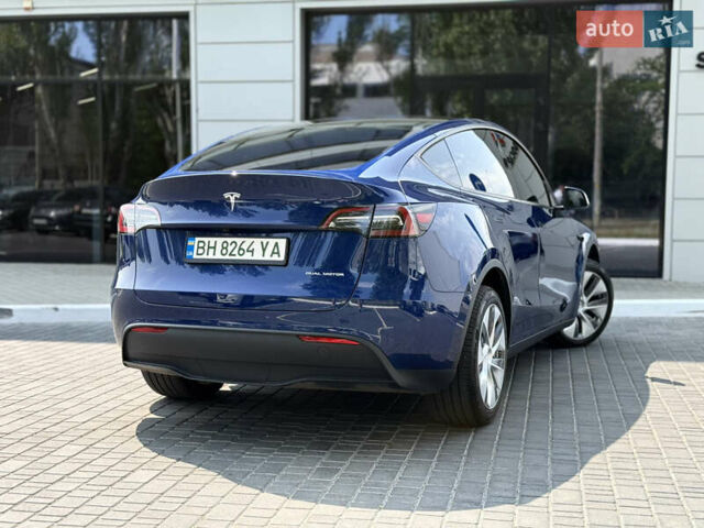 Синий Тесла Model Y, объемом двигателя 0 л и пробегом 12 тыс. км за 29000 $, фото 7 на Automoto.ua