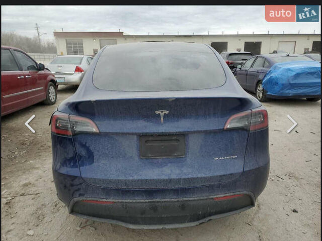 Синий Тесла Model Y, объемом двигателя 0 л и пробегом 10 тыс. км за 19700 $, фото 2 на Automoto.ua