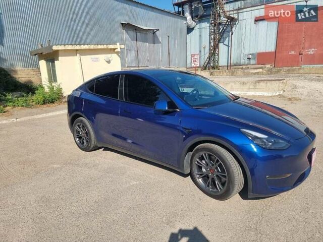 Синий Тесла Model Y, объемом двигателя 0 л и пробегом 16 тыс. км за 29900 $, фото 3 на Automoto.ua