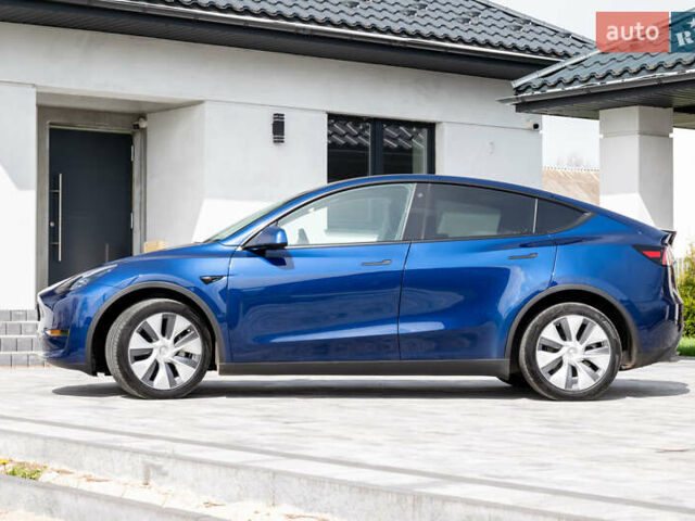 Синій Тесла Model Y, об'ємом двигуна 0 л та пробігом 55 тис. км за 27200 $, фото 4 на Automoto.ua