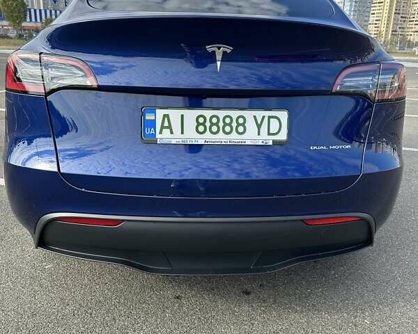 Синий Тесла Model Y, объемом двигателя 0 л и пробегом 15 тыс. км за 36000 $, фото 6 на Automoto.ua