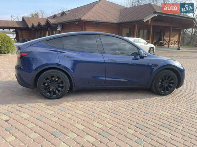 Синий Тесла Model Y, объемом двигателя 0 л и пробегом 17 тыс. км за 29600 $, фото 5 на Automoto.ua