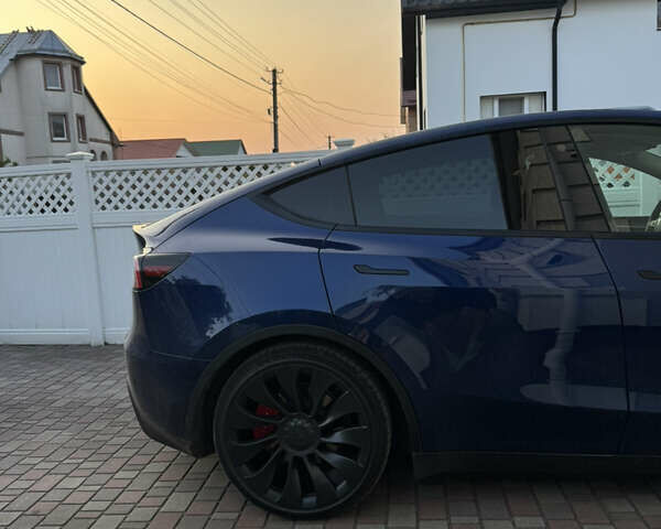 Синій Тесла Model Y, об'ємом двигуна 0 л та пробігом 55 тис. км за 35000 $, фото 4 на Automoto.ua