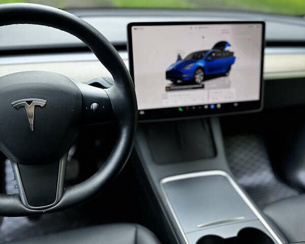Синий Тесла Model Y, объемом двигателя 0 л и пробегом 26 тыс. км за 19900 $, фото 12 на Automoto.ua