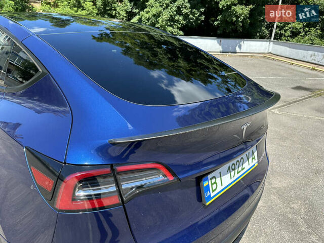 Синий Тесла Model Y, объемом двигателя 0 л и пробегом 15 тыс. км за 33000 $, фото 12 на Automoto.ua