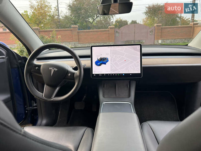 Синий Тесла Model Y, объемом двигателя 0 л и пробегом 32 тыс. км за 32800 $, фото 18 на Automoto.ua