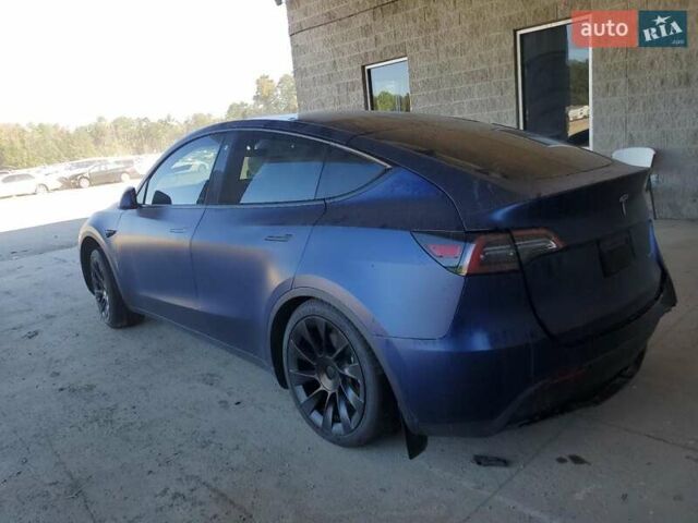 Синий Тесла Model Y, объемом двигателя 0 л и пробегом 23 тыс. км за 23000 $, фото 1 на Automoto.ua