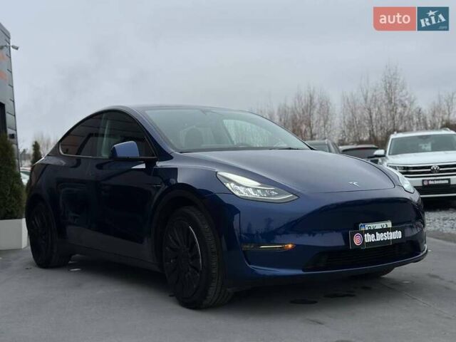 Синий Тесла Model Y, объемом двигателя 0 л и пробегом 10 тыс. км за 30494 $, фото 5 на Automoto.ua