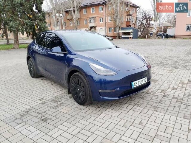 Синій Тесла Model Y, об'ємом двигуна 0 л та пробігом 54 тис. км за 30000 $, фото 4 на Automoto.ua