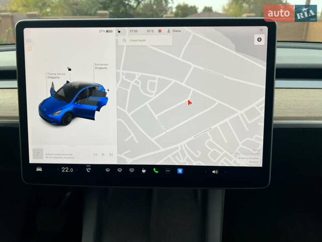 Синий Тесла Model Y, объемом двигателя 0 л и пробегом 32 тыс. км за 32800 $, фото 20 на Automoto.ua