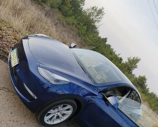 Синій Тесла Model Y, об'ємом двигуна 0 л та пробігом 45 тис. км за 25800 $, фото 7 на Automoto.ua