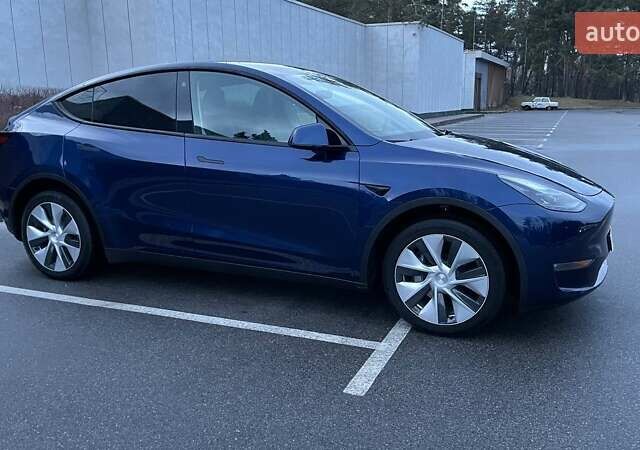 Синий Тесла Model Y, объемом двигателя 0 л и пробегом 35 тыс. км за 29000 $, фото 14 на Automoto.ua