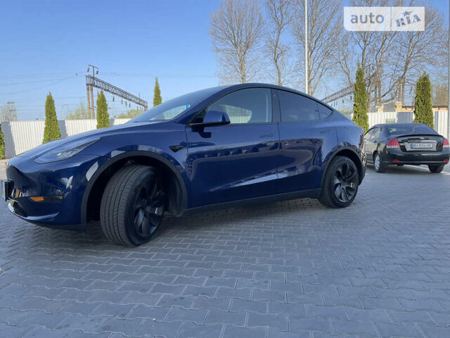 Синий Тесла Model Y, объемом двигателя 0 л и пробегом 17 тыс. км за 34900 $, фото 9 на Automoto.ua