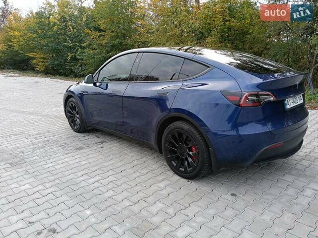 Синій Тесла Model Y, об'ємом двигуна 0 л та пробігом 57 тис. км за 27500 $, фото 5 на Automoto.ua
