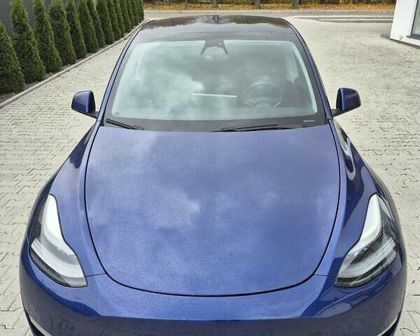 Тесла Model Y 2023 в Самборе на Automoto.ua Синий Тесла Model Y, объемом двигателя 0 л и пробегом 27 тыс. км за 25500 $, фото 7 на Automoto.ua