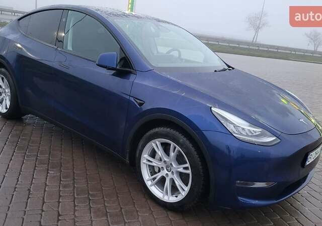 Синій Тесла Model Y, об'ємом двигуна 0 л та пробігом 48 тис. км за 32600 $, фото 5 на Automoto.ua