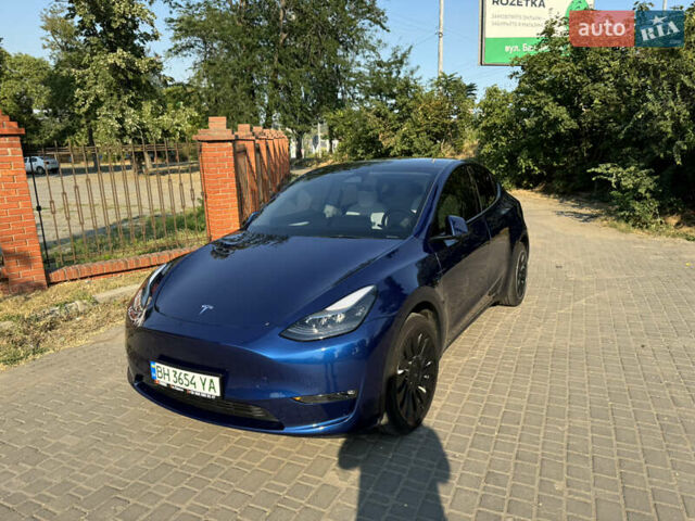 Синий Тесла Model Y, объемом двигателя 0 л и пробегом 9 тыс. км за 30000 $, фото 13 на Automoto.ua